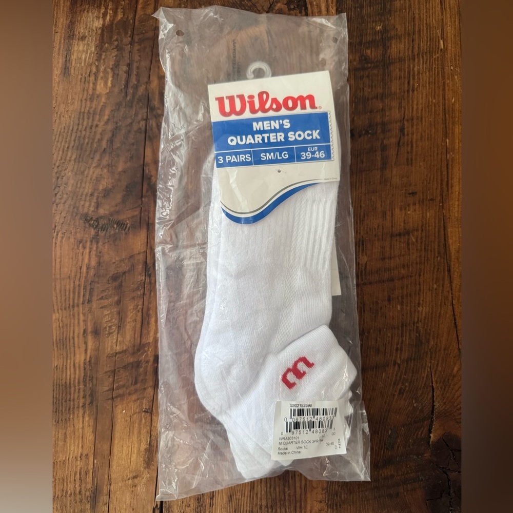 Wilson | Men’s Quarter Socks